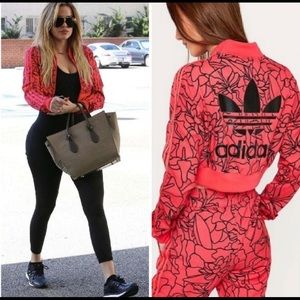 Adidas crop jacket
